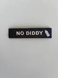 No Diddy Embroidered Flight Tag
