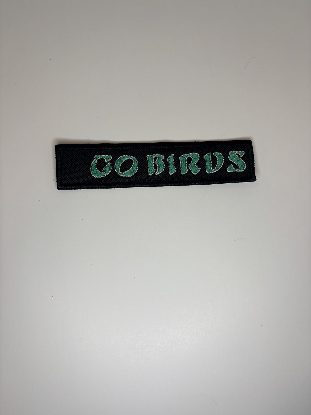 Go Birds Embroidered Flight Tag