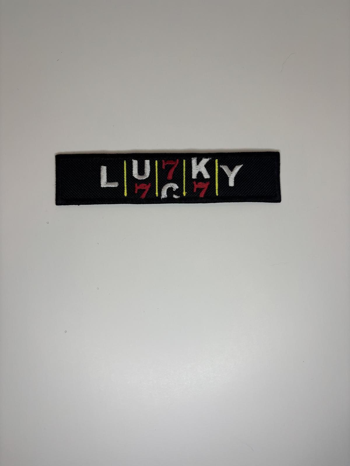 Lucky 7s Embroidered Flight Tags