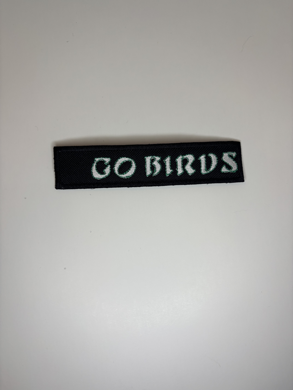 Go Birds Embroidered Flight Tag