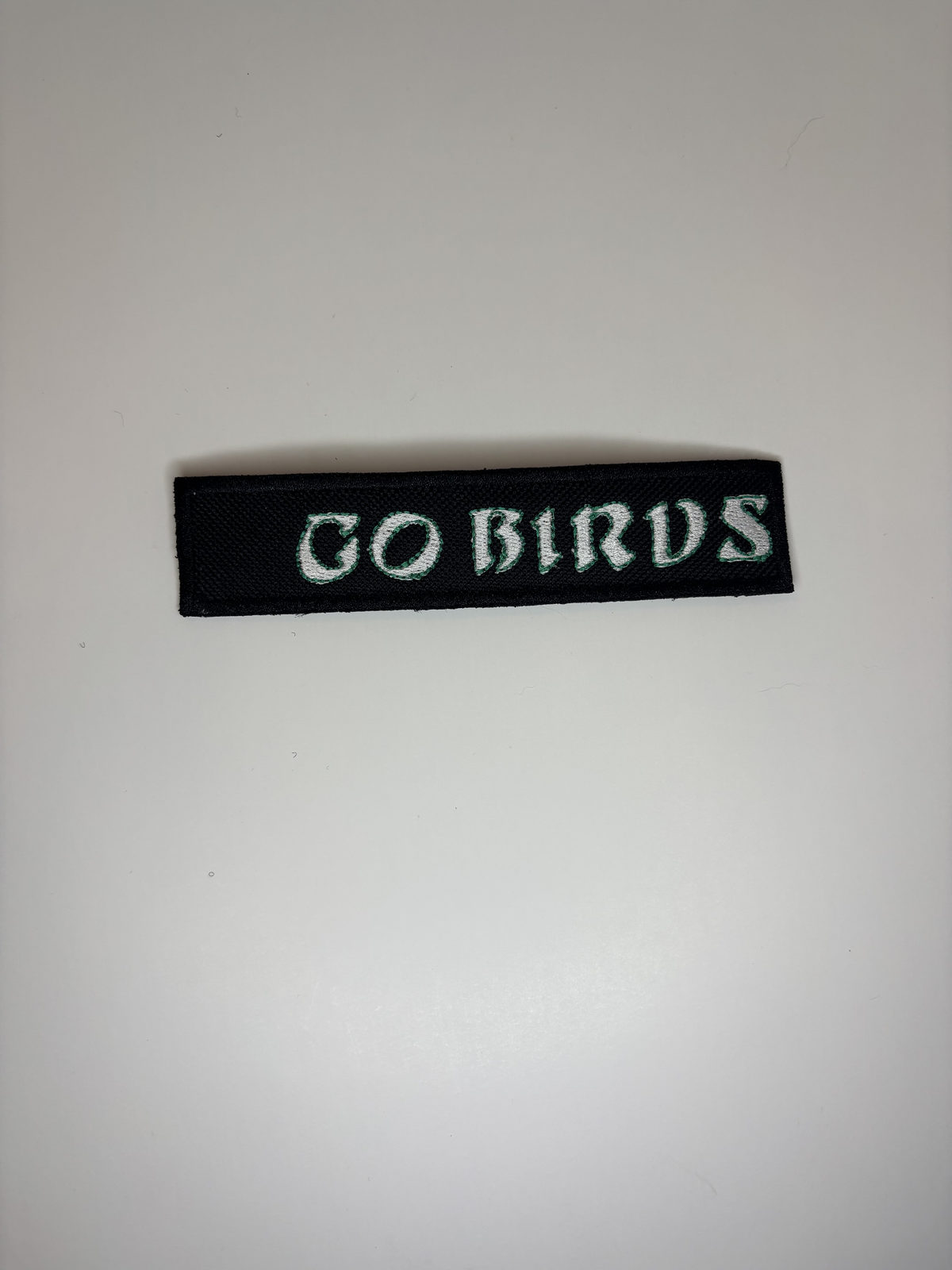 Go Birds Embroidered Flight Tag