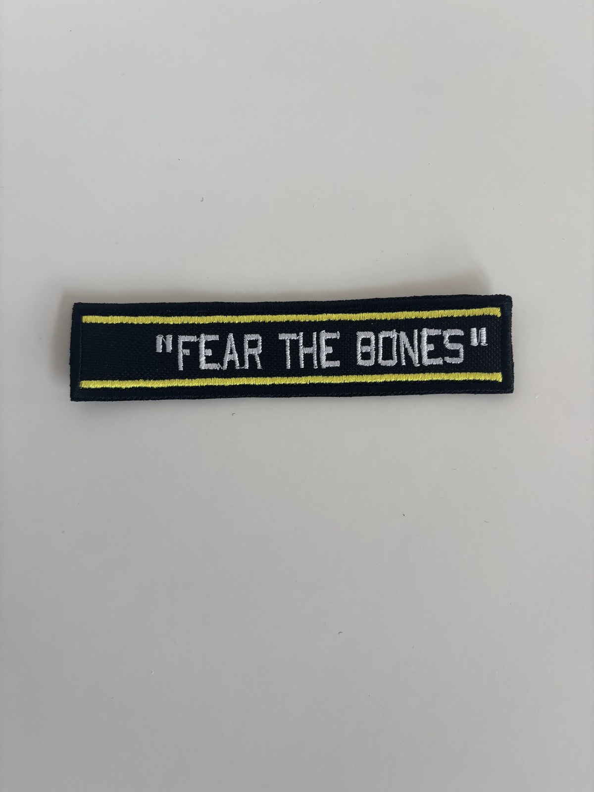 Jolly Rogers Embroidered Flight Tag